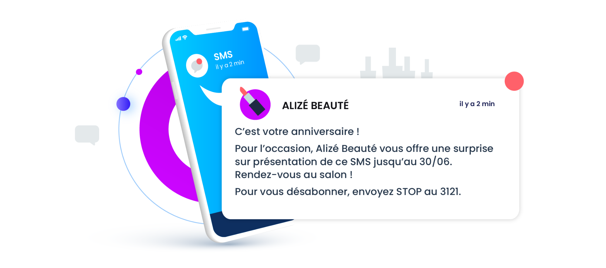 SMS - Alize beaute