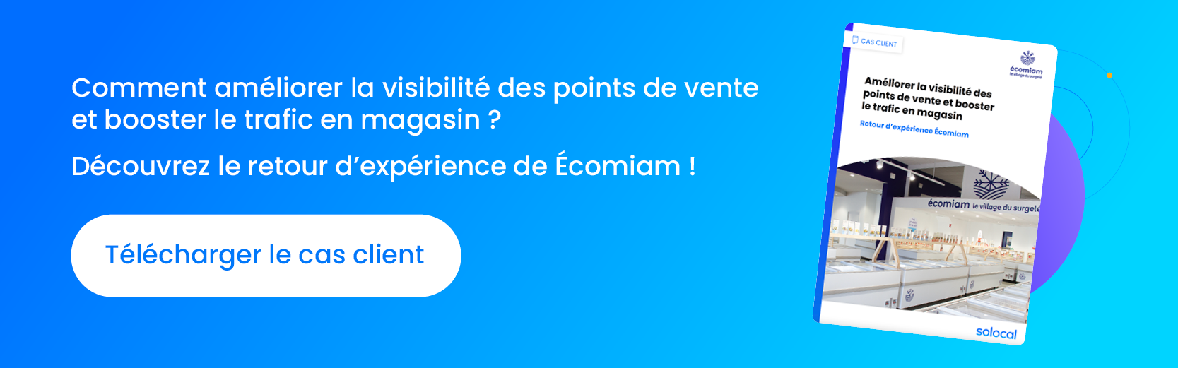 Renvoi vers le cas client Ecomiam