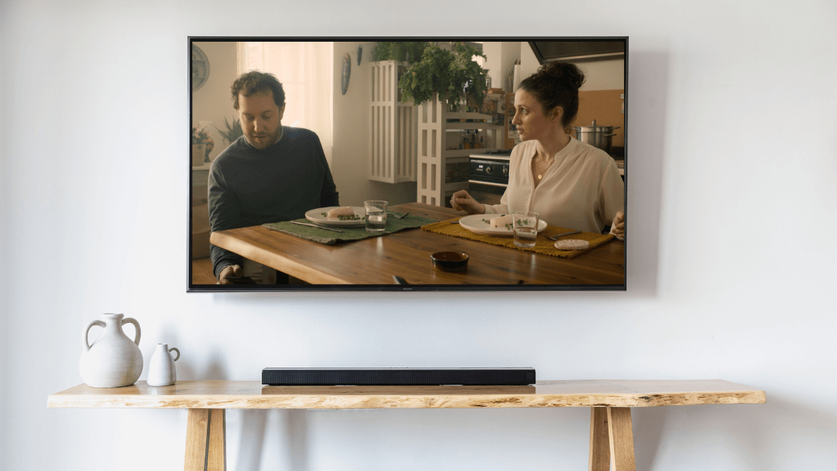 Ecran TV campagne de publicité pagesjaunes 2023 traiteur