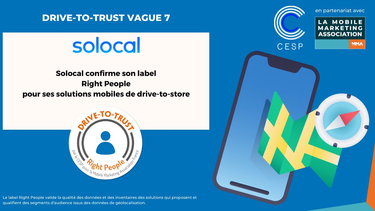 7e vague Label CESP MMAF - Drive-to-Store