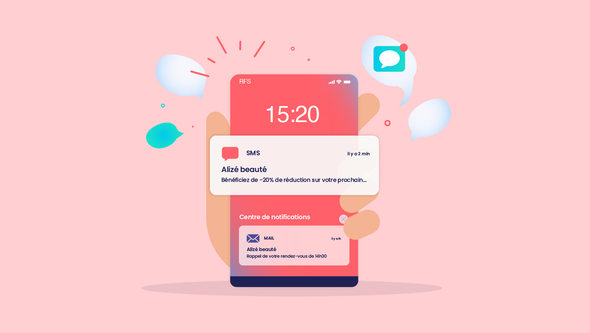 Article Fiche pratique 10 SMS marketing pour développer votre salon de beauté