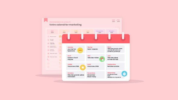 Article Calendrier Marketing à télécharger 2021 2022
