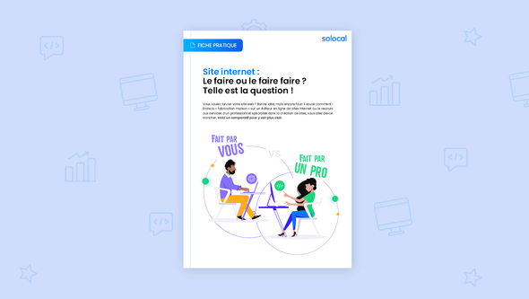 Fiche pratique Site Internet DIY versus Professionnel