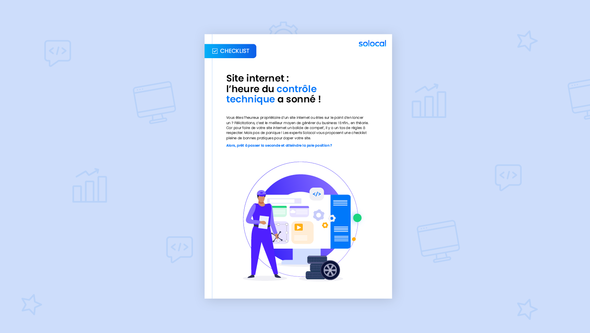 Solocal Checklist Controle Technique Site Internet