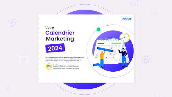 Vignette Calendrier Marketing Ebook 2024