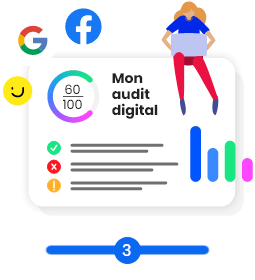 Restitution de votre audit digital en 3 minutes