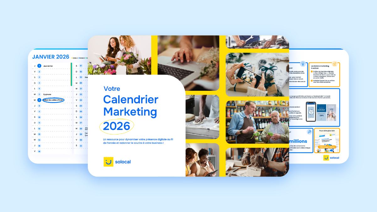 Vignette Calendrier Marketing Ebook 2026