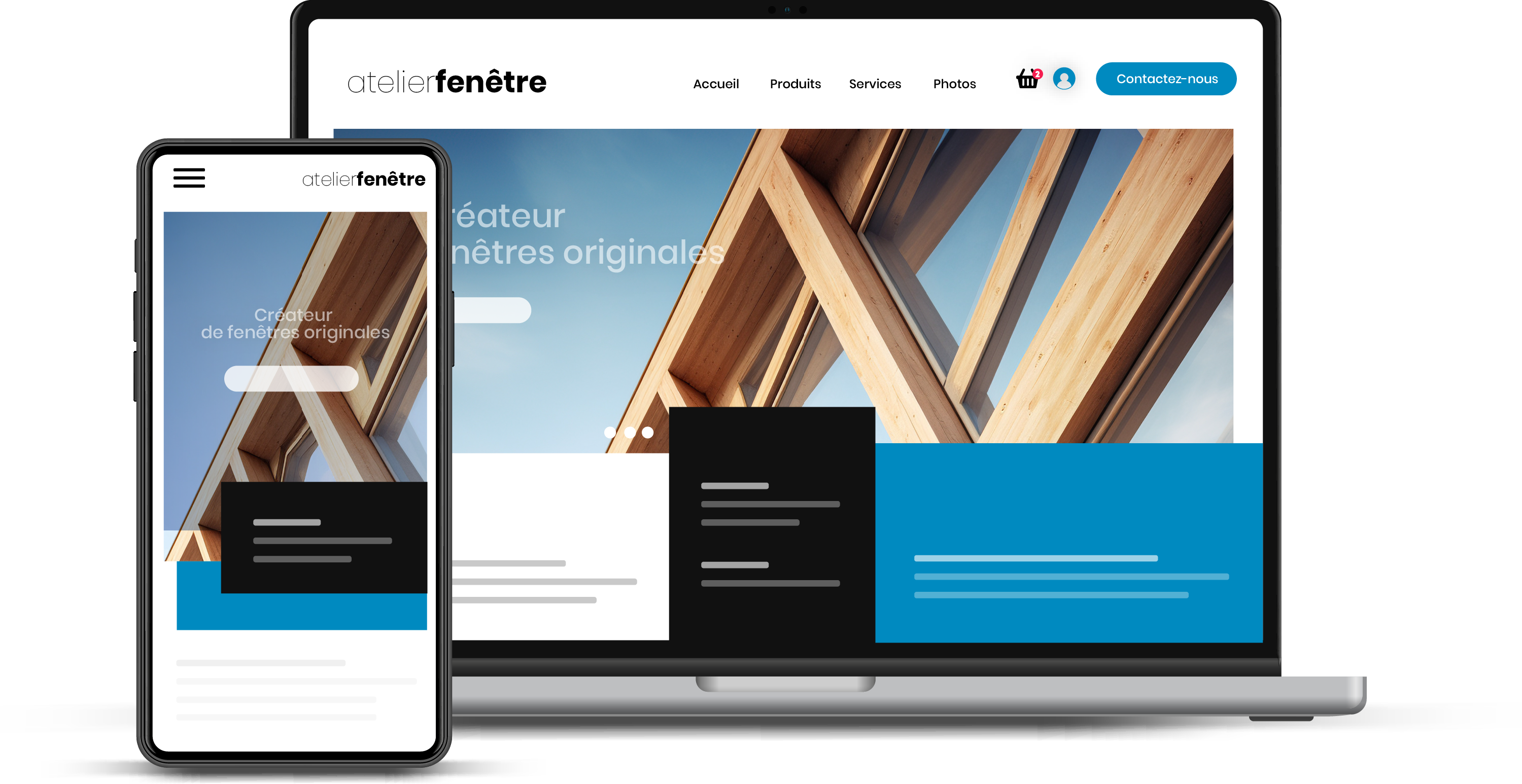 illustration d'exemples de sites internet solocal